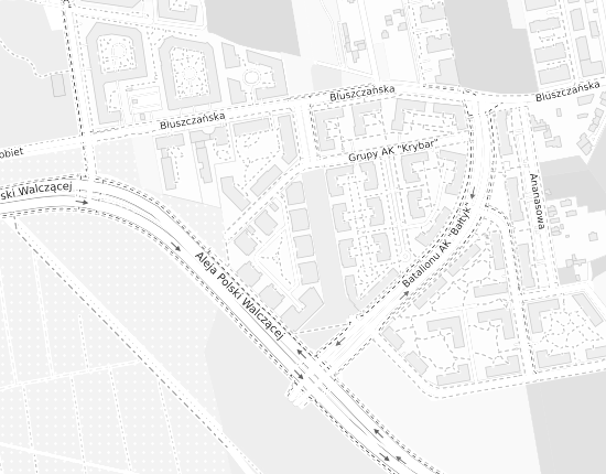 Mapa z adresem organizacji