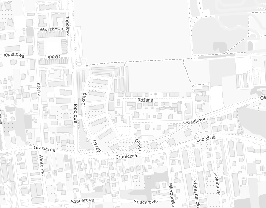 Mapa z adresem organizacji