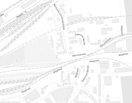 Mapa z adresem organizacji