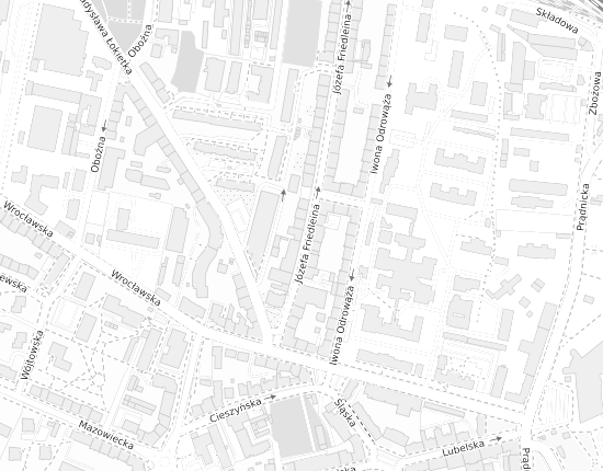 Mapa z adresem organizacji