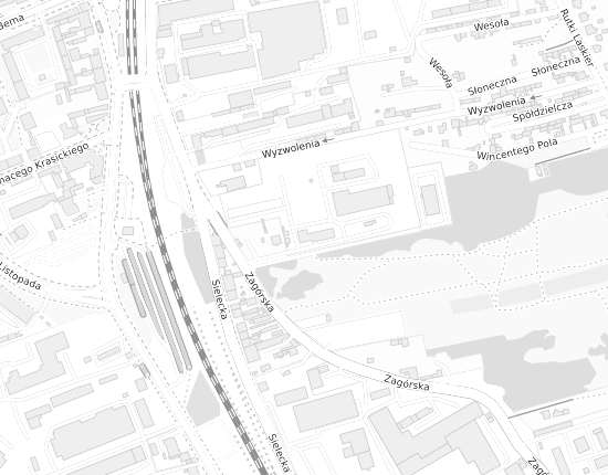 Mapa z adresem organizacji