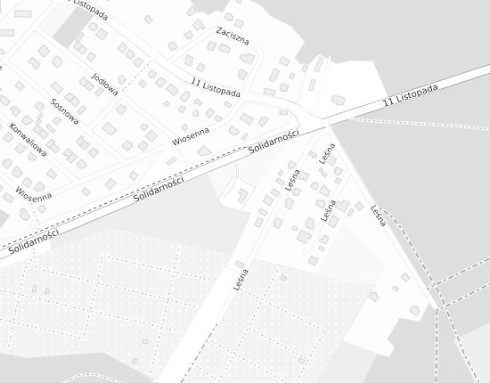 Mapa z adresem organizacji