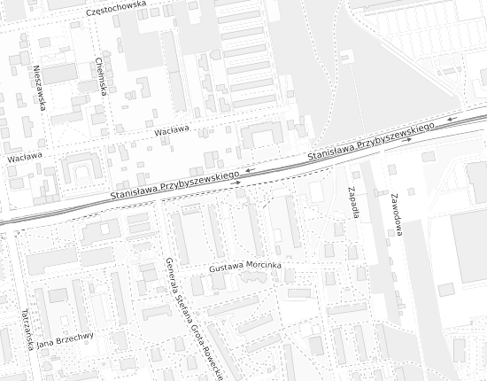 Mapa z adresem organizacji