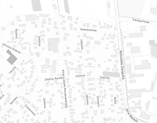 Mapa z adresem organizacji