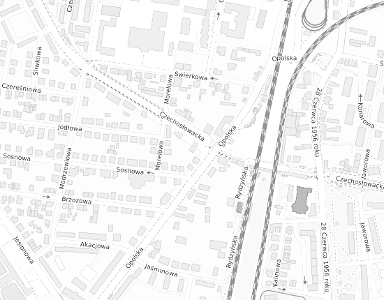 Mapa z adresem organizacji