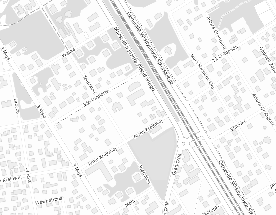 Mapa z adresem organizacji