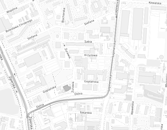 Mapa z adresem organizacji