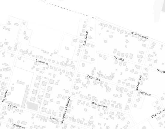 Mapa z adresem organizacji