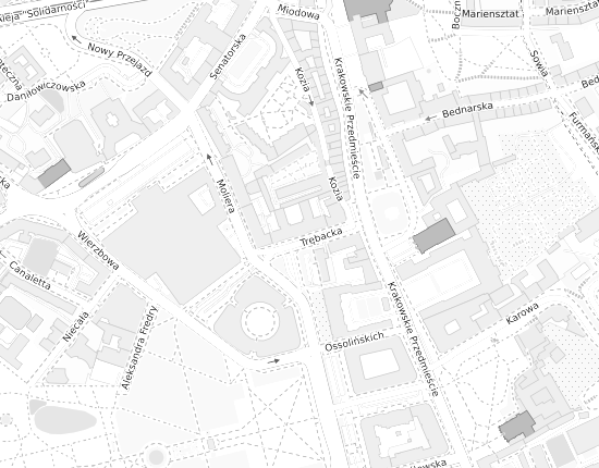 Mapa z adresem organizacji