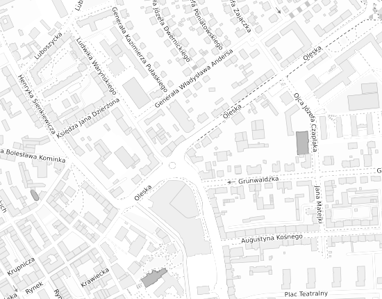Mapa z adresem organizacji