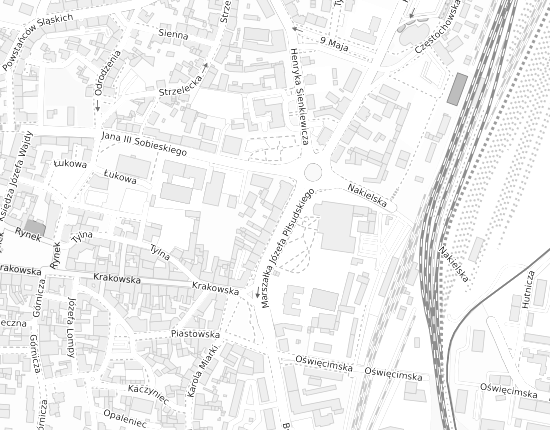 Mapa z adresem organizacji