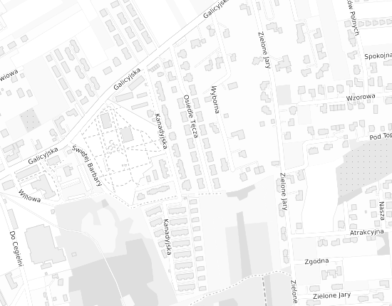Mapa z adresem organizacji