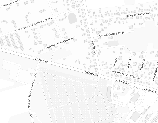 Mapa z adresem organizacji