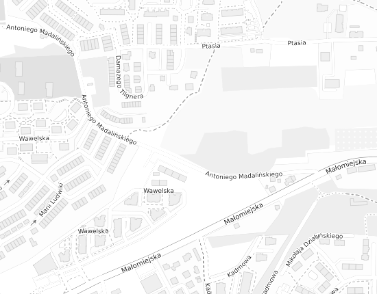 Mapa z adresem organizacji