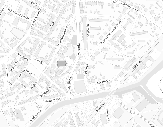 Mapa z adresem organizacji