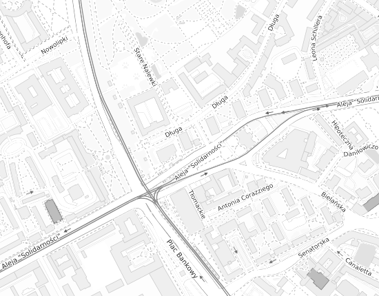Mapa z adresem organizacji