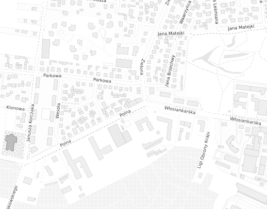 Mapa z adresem organizacji