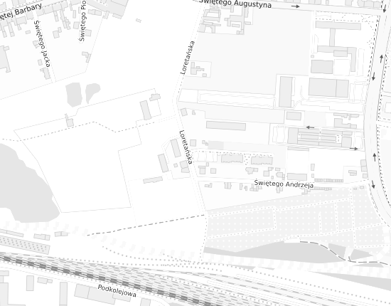 Mapa z adresem organizacji