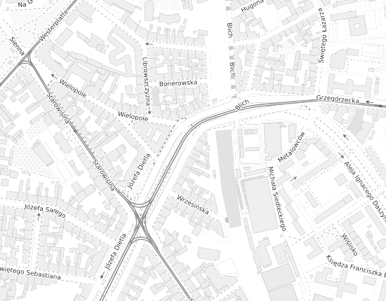 Mapa z adresem organizacji