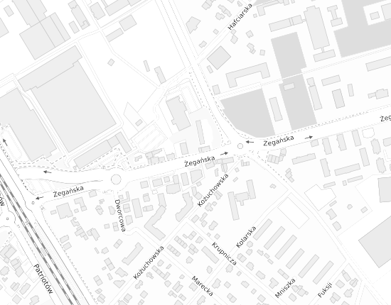 Mapa z adresem organizacji