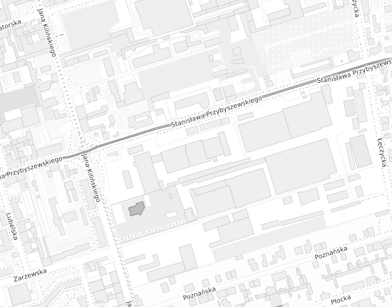 Mapa z adresem organizacji