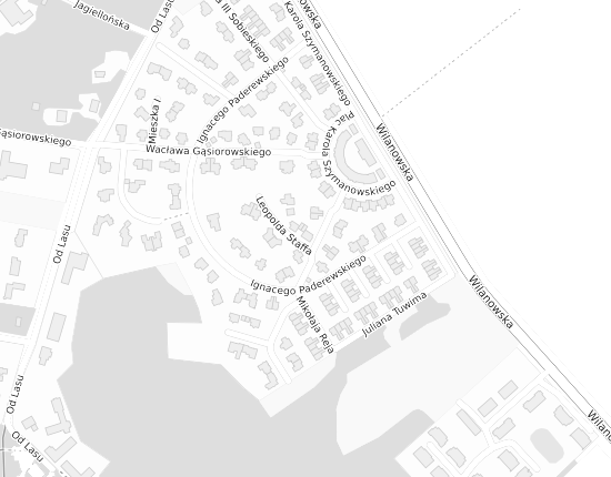 Mapa z adresem organizacji