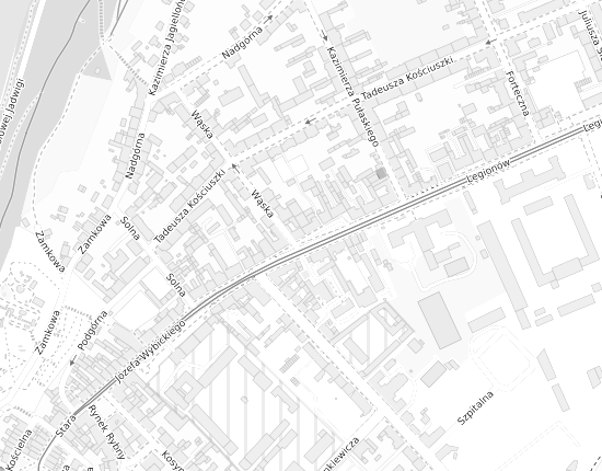 Mapa z adresem organizacji