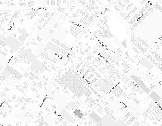 Mapa z adresem organizacji