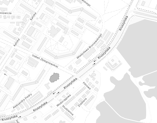Mapa z adresem organizacji