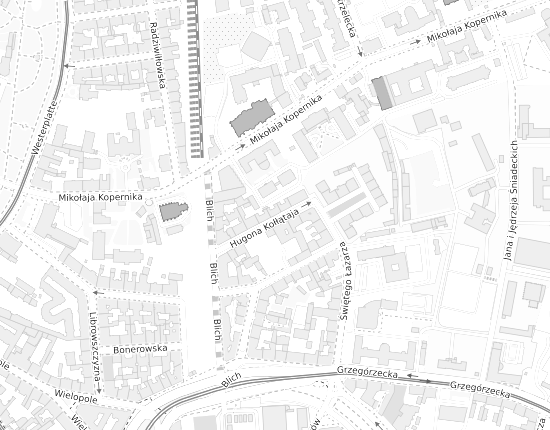 Mapa z adresem organizacji