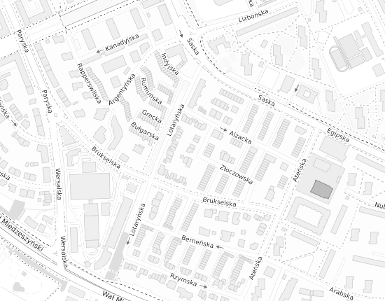 Mapa z adresem organizacji