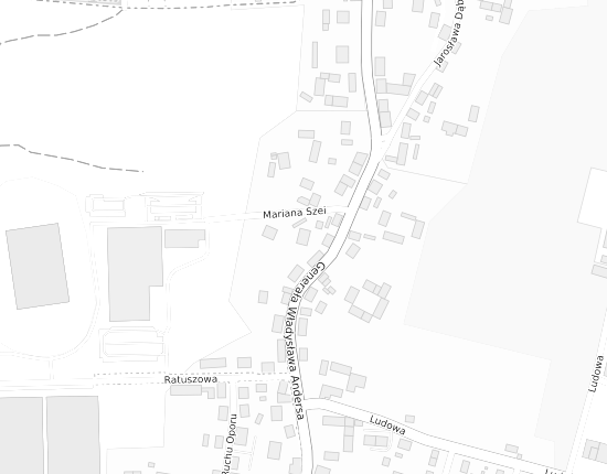 Mapa z adresem organizacji