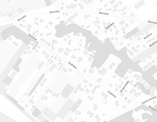 Mapa z adresem organizacji