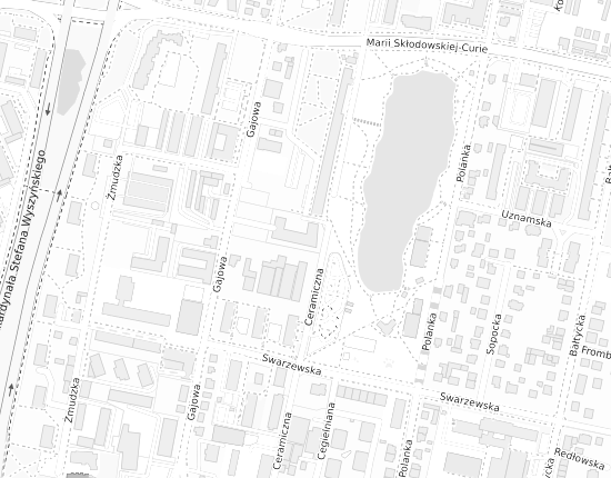 Mapa z adresem organizacji