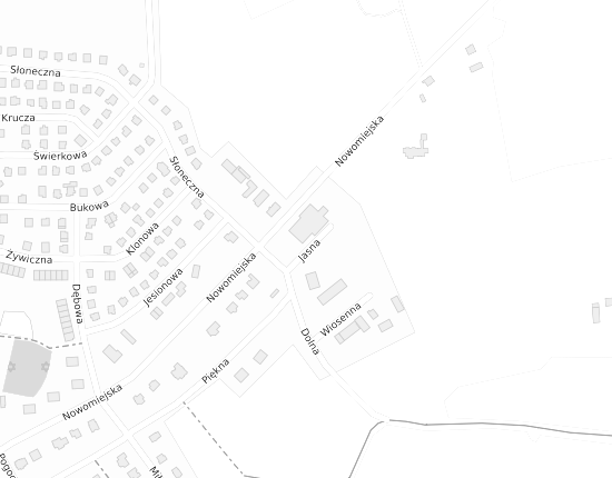 Mapa z adresem organizacji