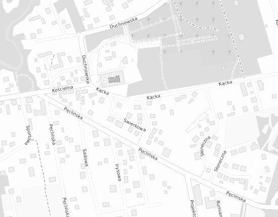 Mapa z adresem organizacji