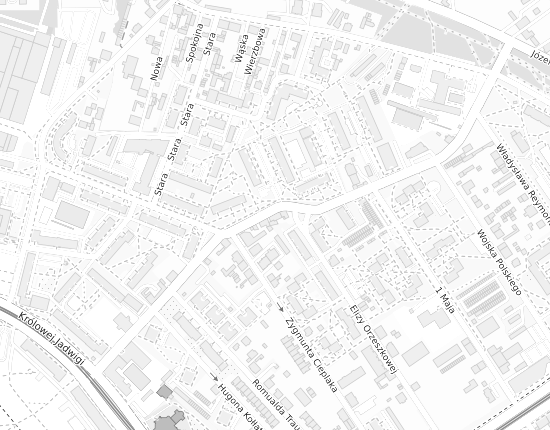 Mapa z adresem organizacji