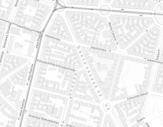 Mapa z adresem organizacji