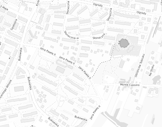 Mapa z adresem organizacji