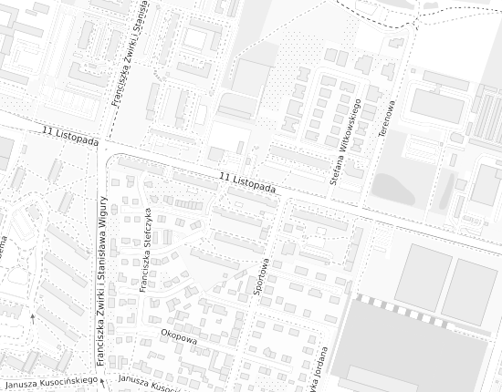 Mapa z adresem organizacji