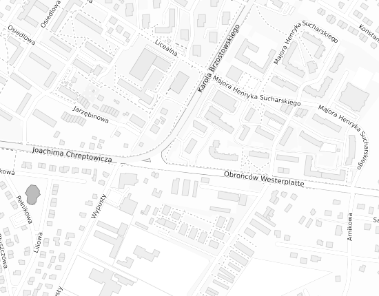 Mapa z adresem organizacji