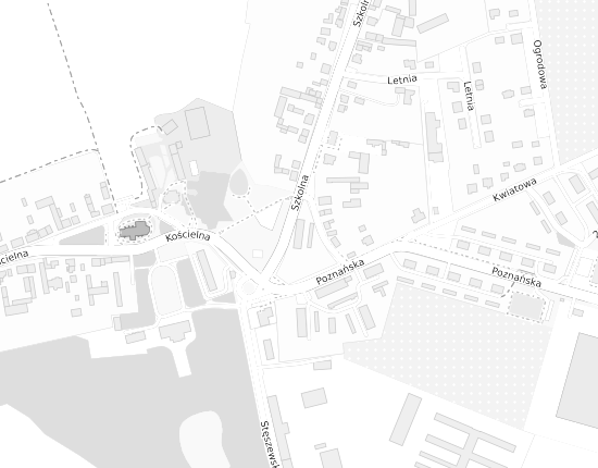 Mapa z adresem organizacji