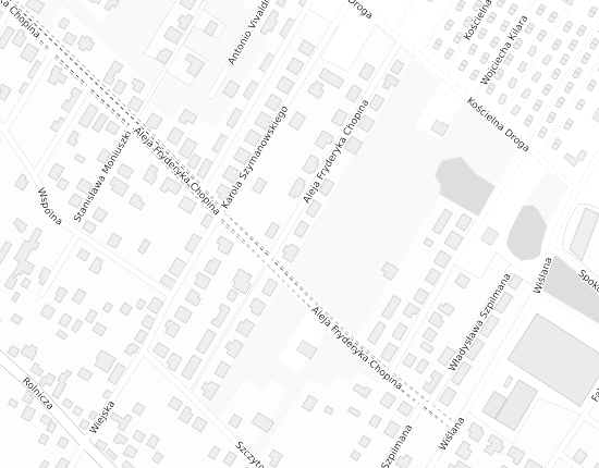 Mapa z adresem organizacji