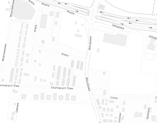 Mapa z adresem organizacji
