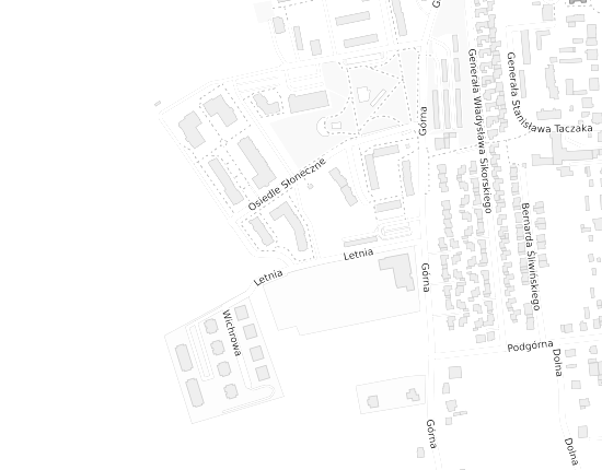 Mapa z adresem organizacji
