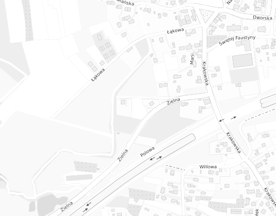 Mapa z adresem organizacji
