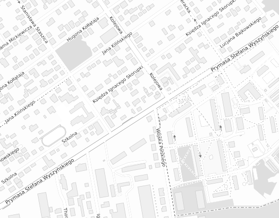 Mapa z adresem organizacji