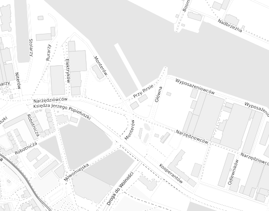 Mapa z adresem organizacji
