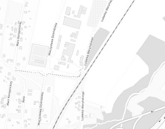 Mapa z adresem organizacji