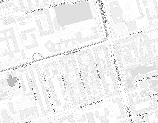 Mapa z adresem organizacji